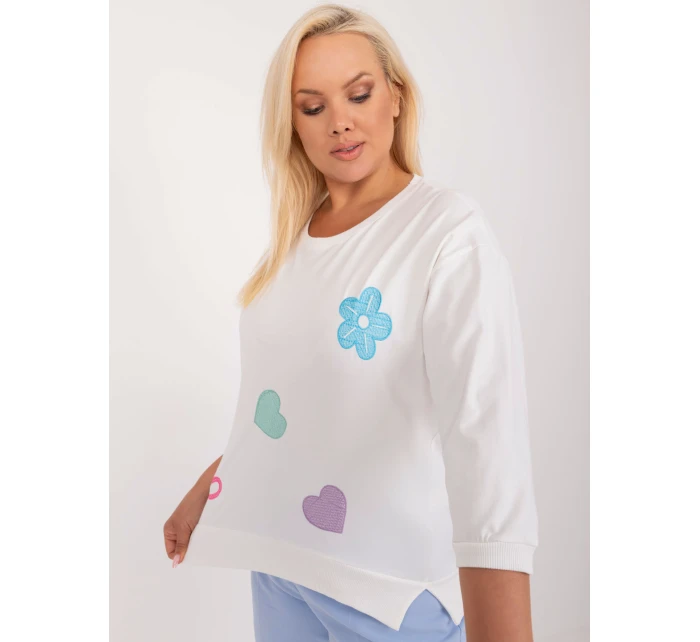 Bluzka RV BZ model 21271993 ecru - FPrice