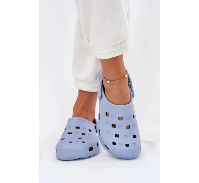 Dámské pěnové pantofle LEMIGO – modré