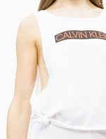 Dámský Tank Top KW0KW00698 bílá - Calvin Klein