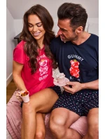 DÁMSKÉ PYŽAMO KR 628/333 GUMOVÁ KRÁLOVNA