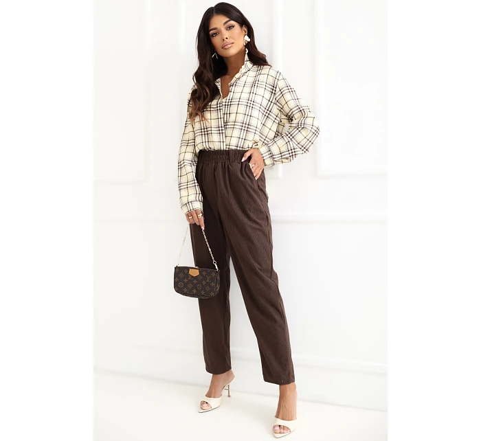 Kordové kalhoty model 226966 Rue Paris