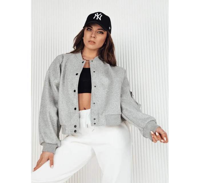 Dámská bunda šedá Dstreet model 21972847 - FashionStreet Dámská bunda šedá Dstreet model 21972847 - FashionStreet