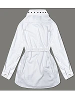 Dámská džínová bunda oversize bílá (M6959) Dámská džínová bunda oversize bílá (M6959)