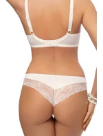 Dámské brazilky K model 17261056 Peony ecru - Gorsenia Dámské brazilky K model 17261056 Peony ecru - Gorsenia