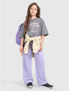 Dívčí tričko oversize s potiskem model 21907092 - 4F