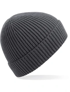 Beechfield B 380 Pletená čepice 53.0380 graphite grey