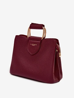 Malá kabelka z eko kůže bordó model 22111494 - Flora&Co