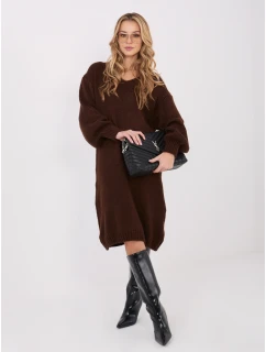 Šaty IN SK 5962.22 tmavě hnědé