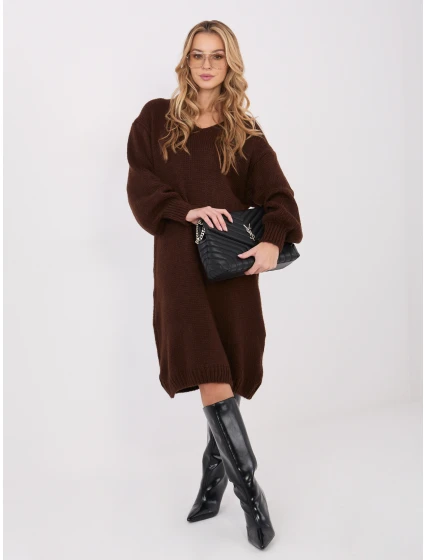 Šaty IN SK 5962.22 tmavě hnědé