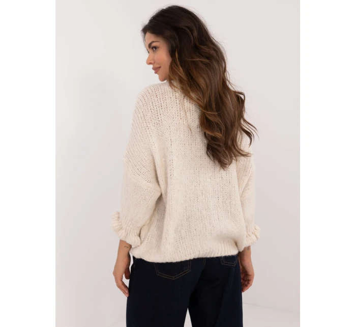 Jumper MI SW model 20509632 světle béžový - FPrice Jumper MI SW model 20509632 světle béžový - FPrice