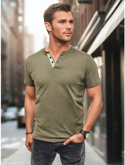 Pánské zelené polo tričko Dstreet RX5629