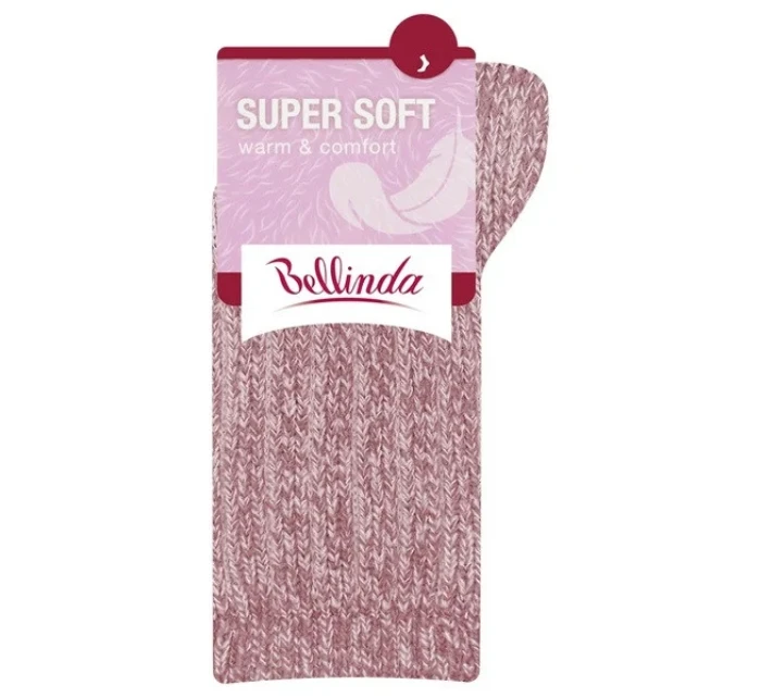 Dámské ponožky SUPER SOFT SOCKS - BELLINDA - růžová Dámské ponožky SUPER SOFT SOCKS - BELLINDA - růžová