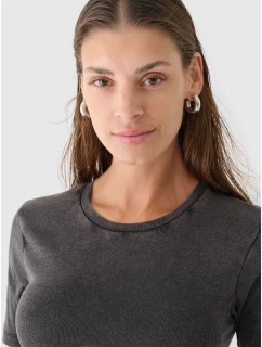 Crop top slim dámský model 21432935 - 4F