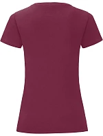 LadyFit Iconic 150 T Dámské tričko model 22429469 burgundy - Fruit of the Loom LadyFit Iconic 150 T Dámské tričko model 22429469 burgundy - Fruit of the Loom
