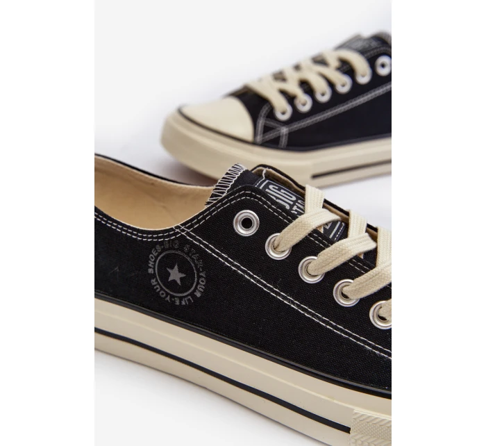 Nízké pánské tenisky Big Star NN174102 Bílé