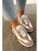 Kožené Polobotky Sneakers Dámské model 21693232 - Artiker Kožené Polobotky Sneakers Dámské model 21693232 - Artiker