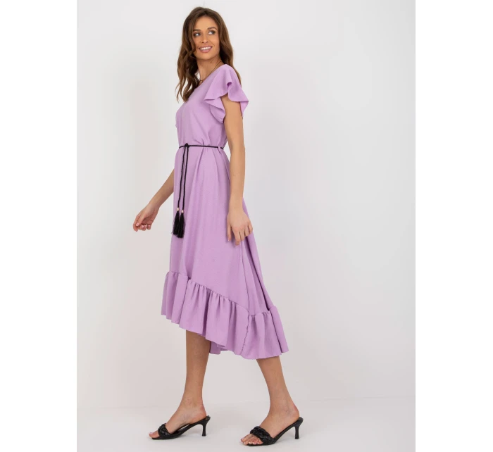 Šaty MI SK 59101.31 světle fialové Šaty MI SK 59101.31 světle fialové
