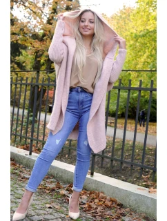 model 19562303 cardigan Dirty pink - Merribel