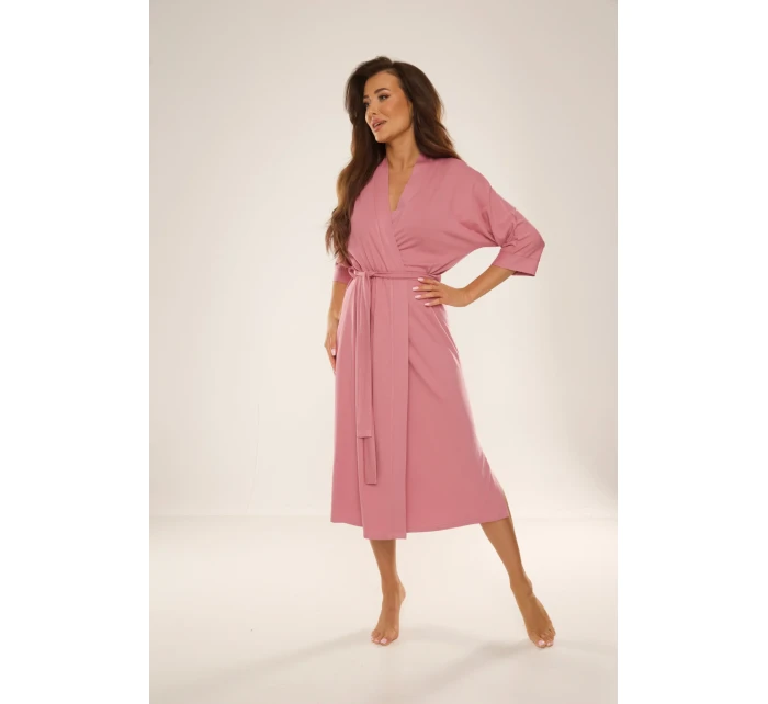 Vízový župan 942 Dirty pink - De Lafense