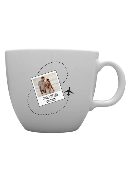 Personalizovaný cestovatelský MEGA XXL keramický hrnek 1000 ml 