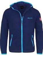 Dětská běžecká bunda Jr 909-110 modrá - Trollkids Fjell