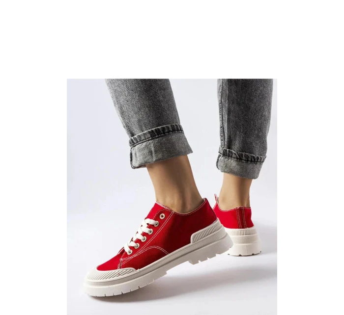 Dámské tenisky BL281P červené - Solea