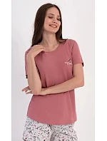 Dámské pyžamo šortky model 22405270 - Vienetta Dámské pyžamo šortky model 22405270 - Vienetta