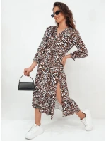 DIZI midi šaty vícebarevné FashionStreet EY2391