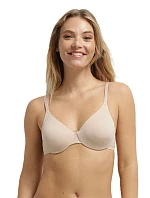 Dámská podprsenka s kosticí DIM INVISIBLE UNDERWIRE FULL CUP BRA - DIM - tělová