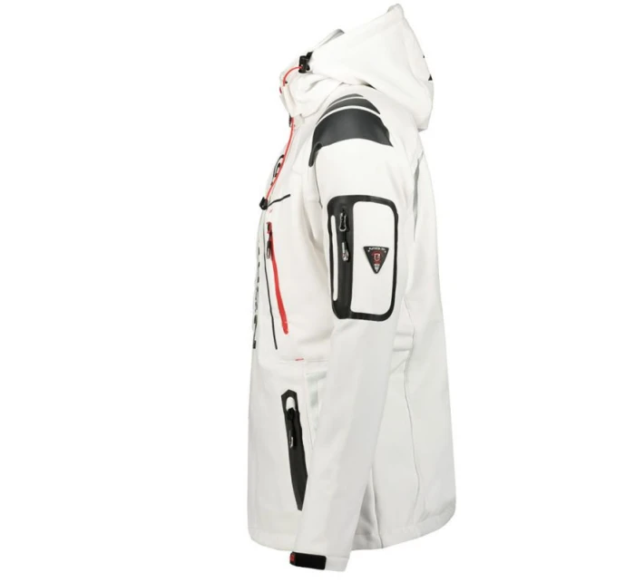 Geographical Norway pánská rychleschnoucí sportovní bunda s kapucí Techno MEN 056 BS3 white (WU1060H/GN) pánské Geographical Norway pánská rychleschnoucí sportovní bunda s kapucí Techno MEN 056 BS3 white (WU1060H/GN) pánské