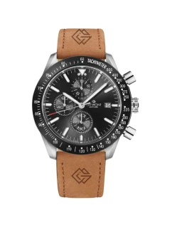 Pánské hodinky Giewont Chronograph Sapphire Brown-Black GW8720-A1