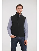 Pánská 3vrstvá softshellová vesta 10. black model 22467254 - Russell Athletic