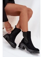 Dámské Zateplené Kotníkové Boty Na Klíně Černé Zoralia Dámské Zateplené Kotníkové Boty Na Klíně Černé Zoralia