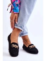 Dámské semišové mokasíny Černá Sorento Dámské semišové mokasíny Černá Sorento