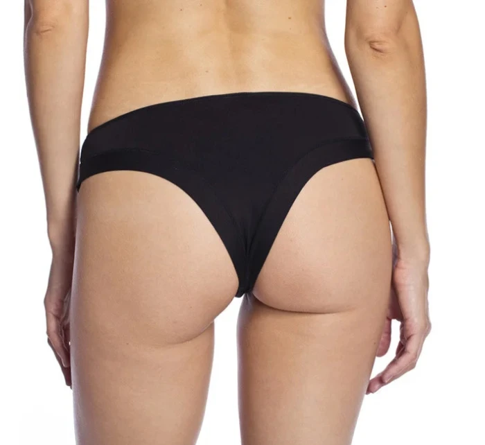 Dámské kalhotky brazilky BRAZILIAN MINISLIP Černá - BELLINDA