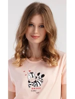 Dámské pyžamo šortky Zebra