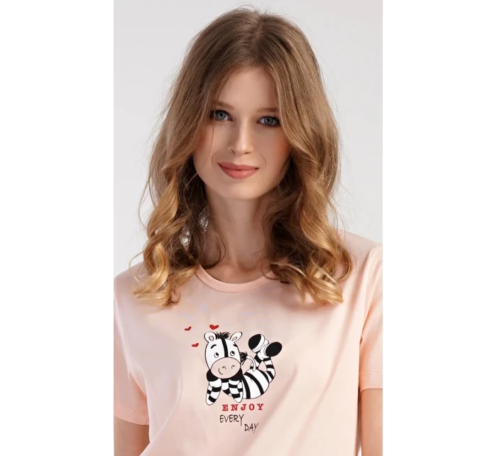 Dámské pyžamo šortky Zebra