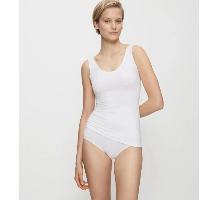 Dámské tílko Smart Natural Shirt - WHITE - bílé 0003 - TRIUMPH