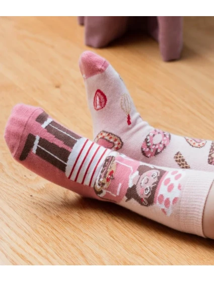 Ponožky Steven art.014 Girl Asymmetrical 26-34 Ponožky Steven art.014 Girl Asymmetrical 26-34