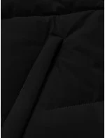 Černá dámská zimní bunda s odepínací kapucí S'west (B8303-1)