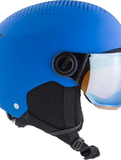 Lyžařská přilba ALPINA ZUPO VISOR Q-LITE BLUE 54-58