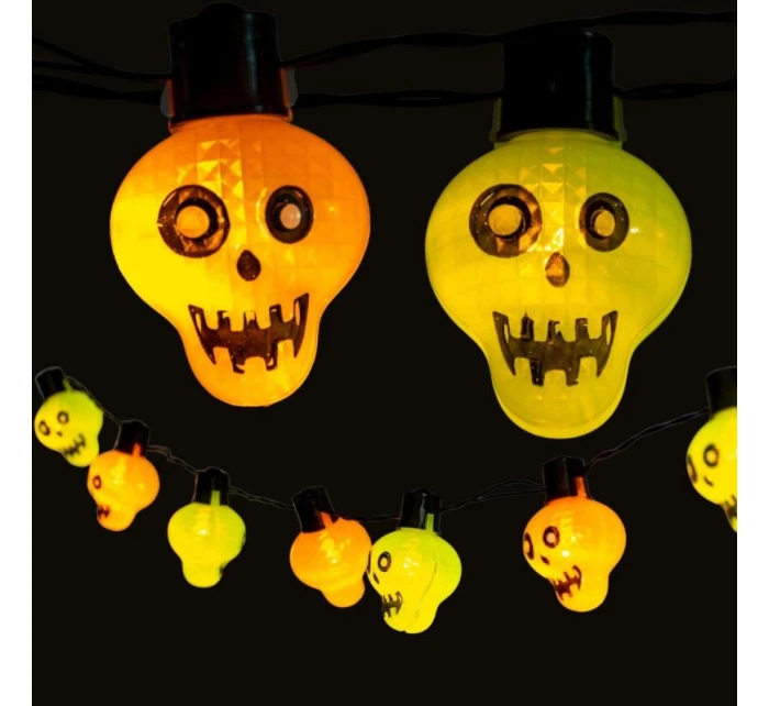 HALLOWEENSKÁ GIRLANDA LEBKY 10LED HALLOWEENSKÁ GIRLANDA LEBKY 10LED