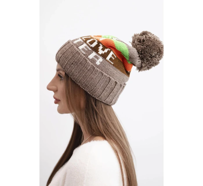 Fleecová čepice Marta K231 ecru Fleecová čepice Marta K231 ecru