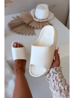 Dámské pantofle na platformě Ecru model 21908338 - Boto Dámské pantofle na platformě Ecru model 21908338 - Boto