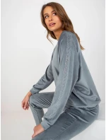 Dámská souprava RV KMPL 8436.40 šedo/modrá - Fashion Relevance