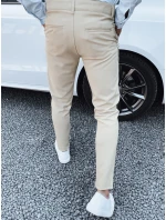 Pánské béžové kalhoty FashionStreet UX4379
