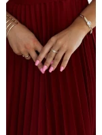 LILA sukienka z krótkim i  model 20596593 - numoco