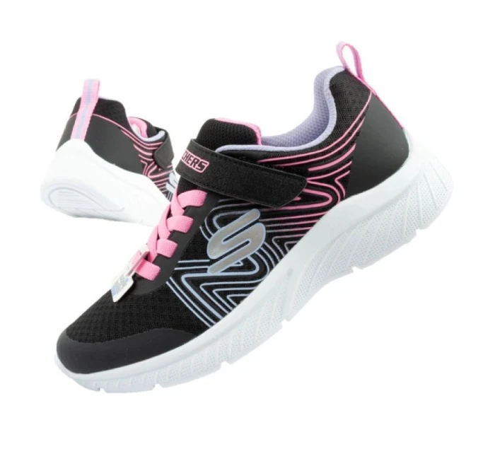 Dětské sportovní boty na suchý zip Skechers Microspec lehké pohodlné