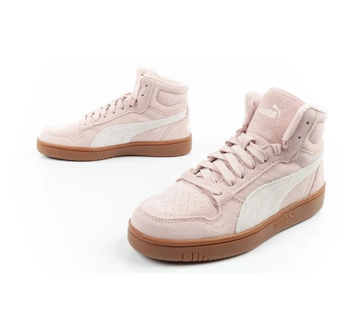 Dámská sportovní obuv Puma Reb-L Mid powder pink kotníkové boty pro zimní dámské