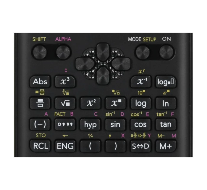 CASIO FX-82ESPLUS-2 VĚDECKÁ KALKULAČKA, 252 FUNKCÍ, 77X162MM, ČERNÁ KRABIČKA